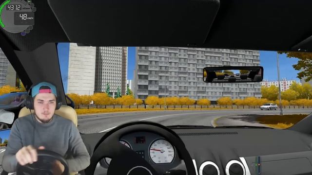 БОМБИЛА КУПИЛ НОВЫЙ ЛОГАН - City Car Driving с РУЛЕМ смотреть онлайн