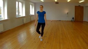 Учебные комбинации в технике modern-jazz танца. Анонс.