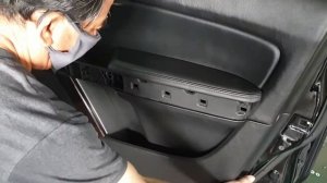 Mazda CX9 front door panel removal