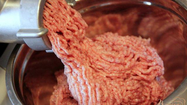 Быстрые оладушки с  фаршем птицы