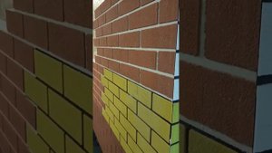 Термопанели фасадные Уютфасад. Монтаж бытовки.