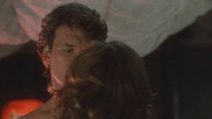 Romantic scene from "Dirty Dancing (1987)"