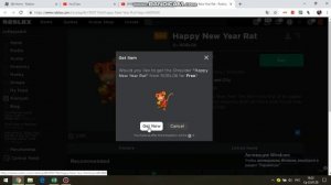 БЕСПЛАТНАЯ НОВОГОДНЯЯ КРЫСА В РОБЛОКС. Roblox Event