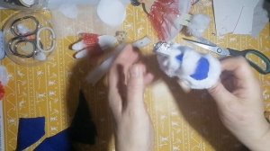 "Старинная"елочная игрушка  своими руками в викторианском стиле