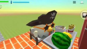 Построил маленький дом в чикен Гане | Чикен ган|Chicken gun.