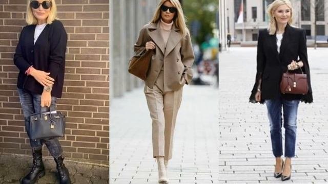 ОДЕВАЕМСЯ МОДНО ОСЕНЬ+ЗИМА ❤️СТИЛЬНЫЕ МОДЕЛИ ОБРАЗОВ ДЛЯ ЖЕНЩИН 50+❤️