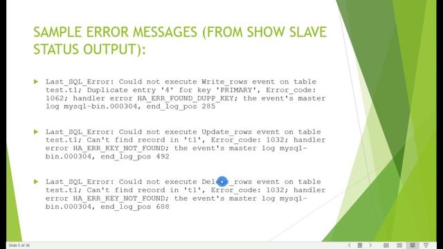 11 Repair MySQL replication Intro | MySQL Replication Tutorial смотреть онлайн