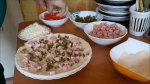 быстрая пицца в микроволновке