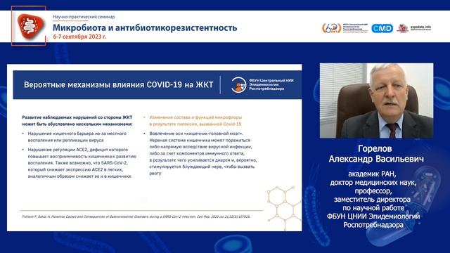 Микробиом: роль при COVID-19