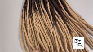 Войлочные дреды Омбре