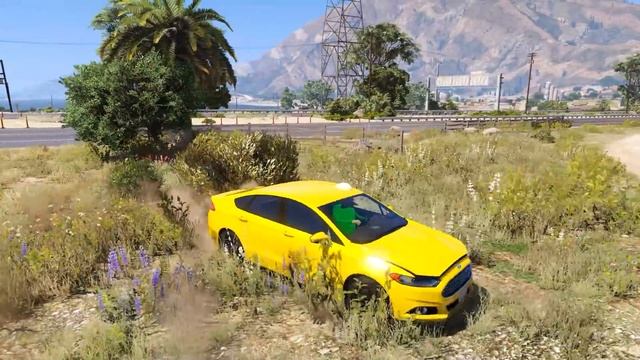 ? Fiat Egea vs Ford Mondeo Arabalar  4 Farklı Uçma Parkurunda ? GTA 5