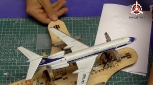 Сборка модели Ту-134. Часть четвертая (заключительная).