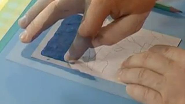 Рукоделие 59. Картина из пластилина — Шишкина школа