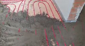 Полусухая стяжка. Заканчиваем этап с полом.