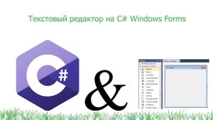 Создаём текстовый редактор на C# Windows Forms.mp4