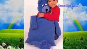 Вязаные Подушки - игрушки - подборка работ + 3 Мк в описании