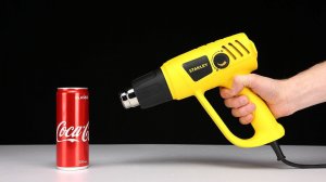 Science Experiments - 600 degree Heat Gun vs Coca-Cola by Mr. Hacker