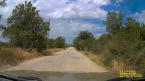 Дорога на грязевые вулканы под Керчью.