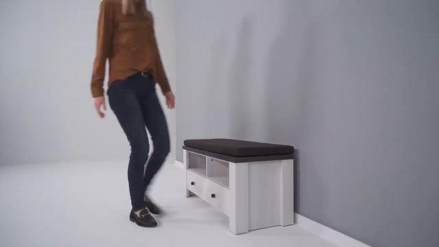 GERBOR ГЕРБОР ТУМБА ДЛЯ ПРИХОЖЕЙ+СИДУШКА 1S АНТВЕРПЕН ANTVERPEN смотреть онлайн