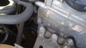 Как гудит помпа! WV Polo