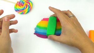 Учимся лепить мороженое из пластилина