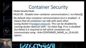 What are the security checks for Docker? | Docker Security | Container Security |  OWASP | STIGs