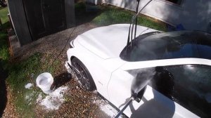 2016 Infiniti Q50 3.0t Silver Sport POV Wash Process