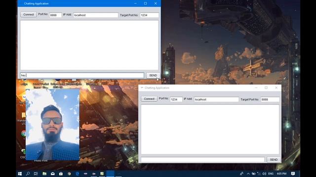 Chatting Application by using Java Eclipse смотреть онлайн