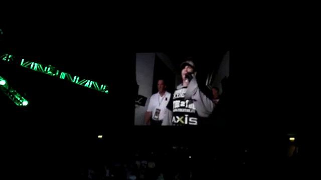 Forest Griffin Entrance at UFC Belfast