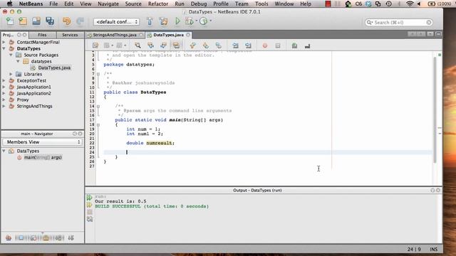 Java Tutorials #3 - Data Types & Type Casting смотреть онлайн