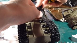 Сборка модели танка ИС 3 Trumpeter