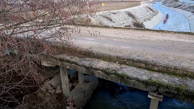 Состояние реки Бельбек. Красный Мак, Фронтовое, Бельбекский водозабор, устье в Любимовке. Вода Крым смотреть онлайн