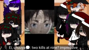 || my fav characters react to each other || eren Yeager || 5/7 || eremika || MAJOR SPOILERS ||