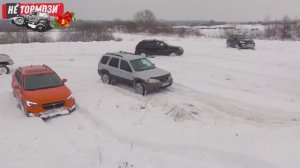 Жёсткое испытание для Subaru XV  на вариаторе. Пузотёрки и внедорожники штурмуют бездорожье.