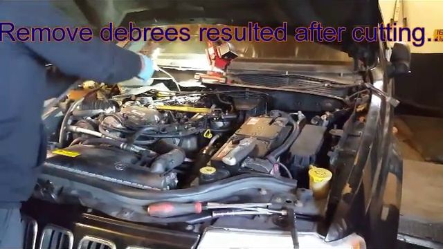 Jeep Grand Cherokee seal injector failure Remove/Fix смотреть онлайн
