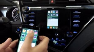 Toyota Camry (2018-20)- Touch 2 -cнятие блокировки видео при движении, через переходник. (Xanavi.ru