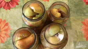 Груши в Сиропе на зиму! Компот из Груш.