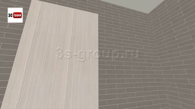 Плитка Амстердам Керама Марацци | 3D-раскладка в интерьере типовой ванной