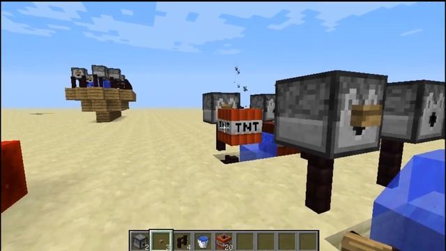 Самая маленькая TNT Пушка в MineCraft 1.5.2 Уроки по Minecraft] смотреть онлайн