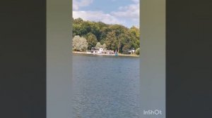 Прогулка на теплоходе "Свислочь" по реке Свислочь (Комсомольской озеро, г. Минск)