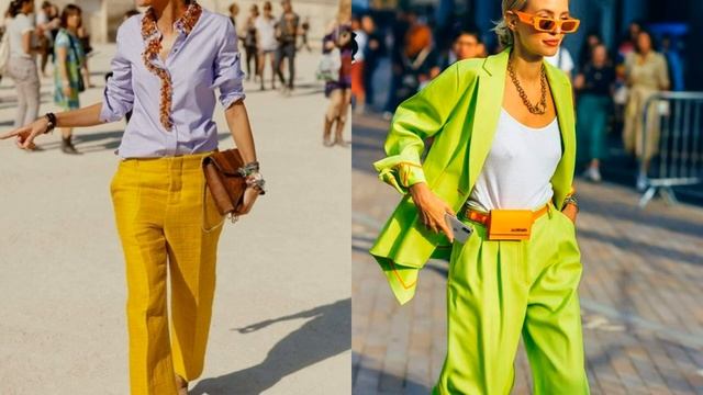 САМЫЕ МОДНЫЕ СОЧЕТАНИЯ ЦВЕТОВ В ОДЕЖДЕ НА ЛЕТО 2021 смотреть онлайн