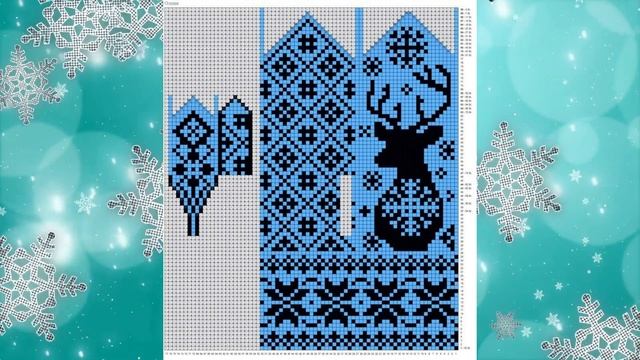 Вяжем варежки. Подборка жаккардовых узоров (схем) для вязания варежек