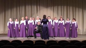 "Сколько песен спето о России" исполняет народный хор ветеранов. Бобровский РДК 2017г.