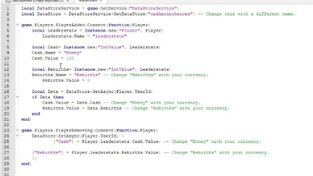AUTOSAVE HOW TO MAKE AN AUTOSAVING LEADERSTATS SCRIPT! - ROBLOX STUDIO SCRIPTING TUTORIAL смотреть онлайн