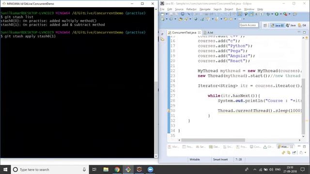Git Stash смотреть онлайн