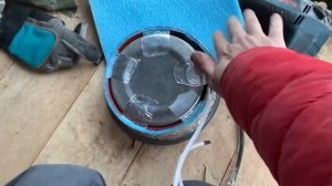 Подогрев Картера компрессора в собачьей миске.