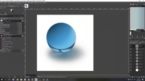 GIMP 2.10 ОБЪЕМНЫЙ ШАР РИСОВАНИЕ