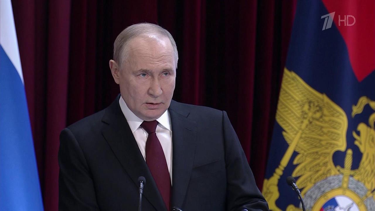 В. Путин: РФ доберется до заказчиков теракта в "Крокусе" и установит все звенья преступной цепочки