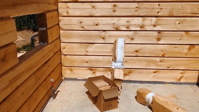 Обзор Двухэтажного ДОМА и БАНИ из Лафета в Норвежском Стиле. Лафет через 2 Года смотреть онлайн