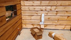 Обзор Двухэтажного ДОМА и БАНИ из Лафета в Норвежском Стиле. Лафет через 2 Года